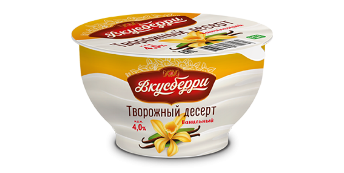 Десерт__4% | Творожный ванильный